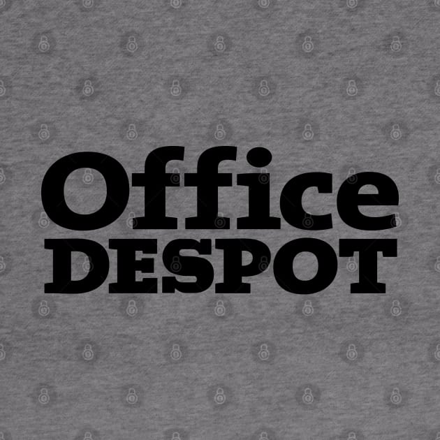 Office Despot black text by WriterCentral